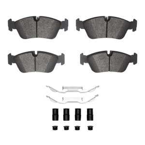 BMW 120i Brake Pads - Front - R1 Concepts - Semi Met - `05-`06